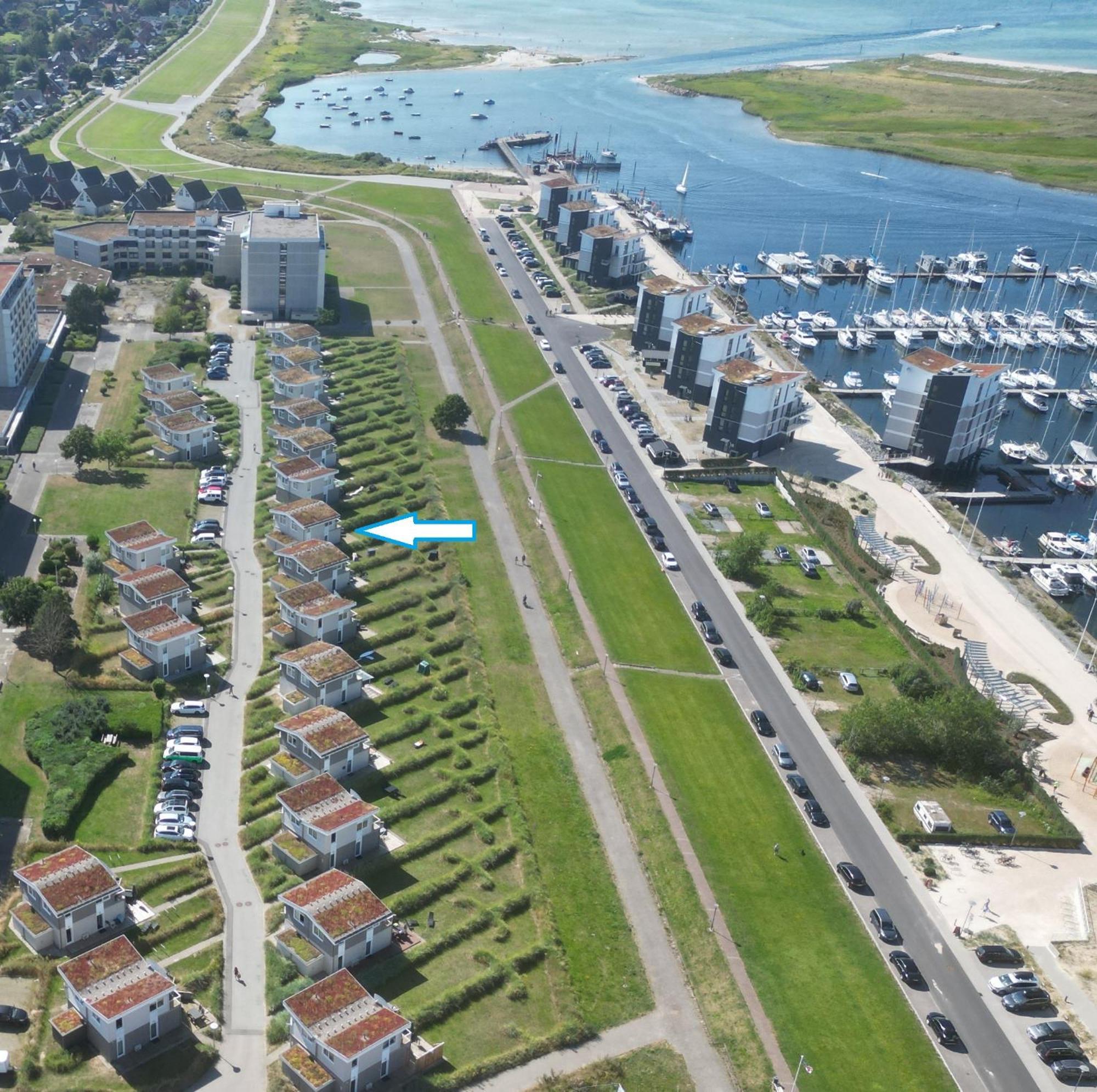 Ferienhaus Lagunenblick 25 Marina Wendtorf エクステリア 写真